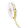 10 Yards Flat Polycotton(Polyester Cotton) Ribbon OCOR-TAC0030-01A-12