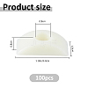 100Pcs Nylon Furniture Spacer FIND-FH0017-71-2