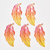 Transparent Acrylic Big Pendants TACR-R140-03F-1