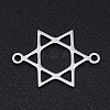 Non-Tarnish 201 Stainless Steel Links connectors STAS-S105-T887-1-1
