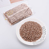 Plated Glass Bugle Beads SEED-S046-01A-39A-2