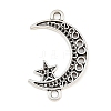 Tibetan Style Alloy Connector Charms AL-CBA1C07-03AS-1