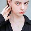 30Pcs Non-magnetic Synthetic Hematite Pendants G-GA0001-72-6