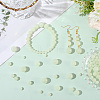 100Pcs 4 Styles Luminous Round Glass Beads GGLA-SC0001-20C-3