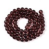 Transparent Glass Bead Strands GLAA-R095-10mm-35-2