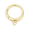 Brass Spring Gate Rings KK-U062-50G-1