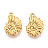 304 Stainless Steel Pendants STAS-T065-35G-1