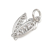 Brass Micro Pave Cubic Zirconia Pendants KK-A269-12P-2