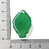 Dyed Natural Agate Carved Pendants G-A098-01B-3