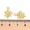 Brass with ABS Plastic Imitation Pearl Connector Charms KK-Z151-01G-01-3