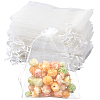 100Pcs Organza Bags Jewellery Storage Pouches Wedding Favour Party Mesh Drawstring Gift OP-SP0001-01B-1
