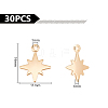 30Pcs Brass Charms KK-UN0002-11-3