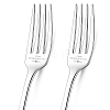 Globleland 1 Set 2Pcs 304 Stainless Steel Fork AJEW-GL0001-19-055-1