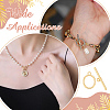 12Pcs Eco-friendly Brass Toggle Clasps KK-ME0002-29-5