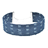 Jean Cloth Choker Necklaces NJEW-N0065-072B-04-1