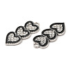 Alloy Enamel Pendants ENAM-L046-01P-3