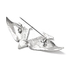 Cartoon Platinum Zinc Alloy Enamel Pin LS-JEWB-D068-03P-03-2