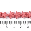 Synthetic Coral Dyed Carved Beads Strands X-CORA-K009-06A-08-4
