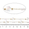 Ion Plating(IP) 304 Stainless Steel Handmade Beaded Chain CHS-K019-01G-01-2