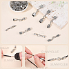 32Pcs 8 Styles Alloy Cord Ends HJEW-SC0003-11-6