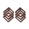 Walnut Wood Laser Cut Pendants X-WOOD-Q051-01D-1