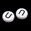 Opaque Acrylic European Beads AC-CBA3BDD-01U-2