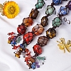 Chakra Theme Tumbled Natural Gemstone Hanging Ornaments PW-WG4EDC3-01-3