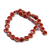 Handmade Porcelain Beads Strands PORC-Q002-01A-03-5
