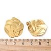 304 Stainless Steel Stud Earrings EJEW-U047-26G-5