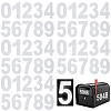 PET Reflective Self Adhesive Stickers STIC-SP0001-23A-1