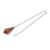 Synthetic Goldstone Cone Pointed Dowsing Pendulums G-A249-02S-06-3