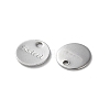 304 Stainless Steel Charms STAS-V007-03C-P-2
