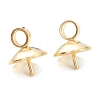 304 Stainless Steel Cup Pear Peg Bails Pin Pendants LS-X-STAS-G248-03-1
