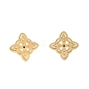 304 Stainless Steel Stud Earrings EJEW-M098-01A-G-1