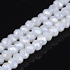 Electroplate Glass Bead Strands GLAA-F001-3x2mm-30L-3