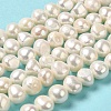 Natural Cultured Freshwater Pearl Beads Strands PEAR-E017-17-2