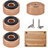 4Pcs Aluminum Furniture Pads FIND-CP0003-81KCG-7