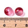 Frosted Baking Painted Glass Beads DGLA-N005-8mm-05-4