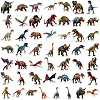 50Pcs Dinosaur PVC Self Adhesive Stickers STIC-P014-07-2