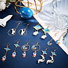 SUNNYCLUE DIY Space Dangle Earring Making Kit DIY-SC0019-50-5