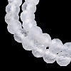 Natural Quartz Crystal Beads Strands X-G-H002-A02-02-2