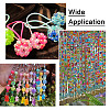 560Pcs 7 Colors Transparent Acrylic Beads MACR-CW0001-10-11