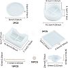Cup Mat Silicone Molds Sets DIY-FH0002-21-3