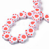 Handmade Polymer Clay Bead Strands CLAY-N011-008-01H-4