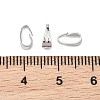 SHEGRACE Brass Snap on Bails XGRQ1U351-373P-3