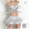 Polyester Fringe Lace Trim DIY-WH0671-008C-5
