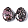 Natural Rhodonite Pendants G-N0326-74E-2