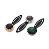 Alloy & Iron Bookmark Cabochon Settings PALLOY-N184-07G-6