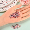 1900Pcs 5 Colors Baking Paint Glass Seed Beads SEED-YW0001-76F-4