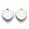 Non-Tarnish 201 Stainless Steel Charms STAS-R116-012B-2